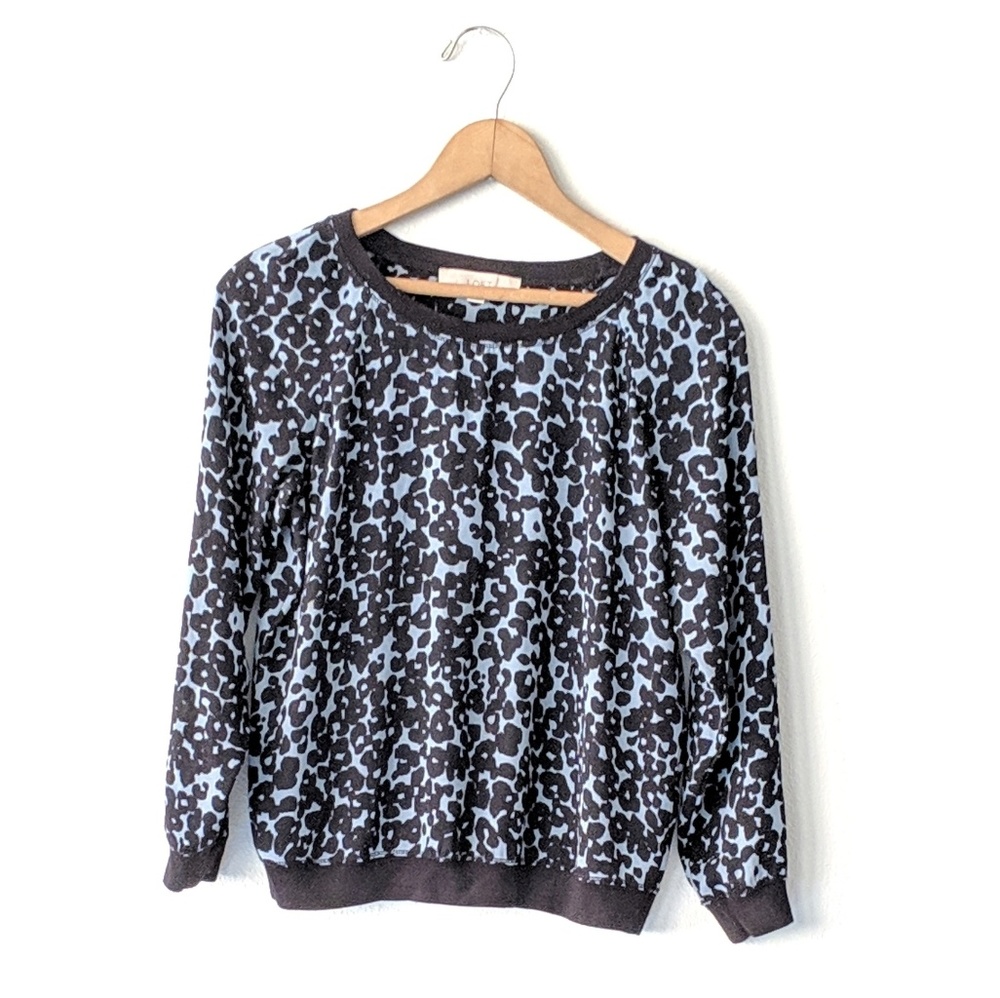 Ann Taylor Loft Animal Print Blouse
